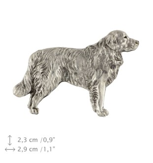 Golden Retriever pin posrebrzony Art-Dog